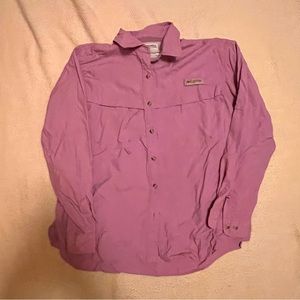 Pink Women's Columbia Shirt